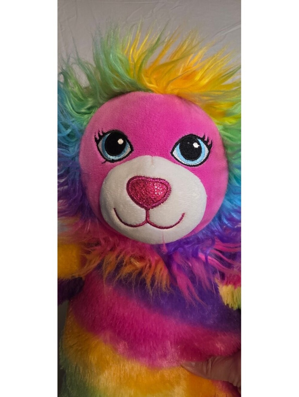 **Retired** Build-A-Bear Workshop Color Craze Lion plush